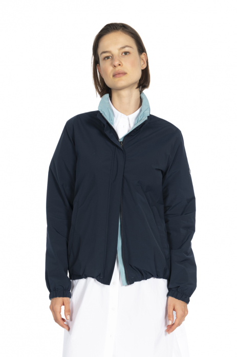 Wendejacke mit Raffkragen Shape-Memory